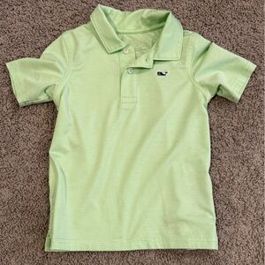 Vineyard Vine Green performance Polo Shirt 2t